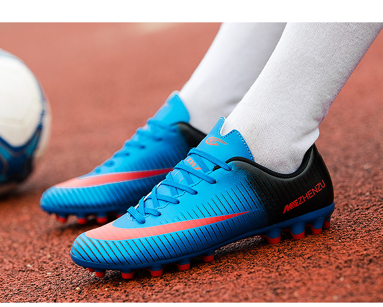 Cross-Border Couple's TF Broken Nail Artificial Lawn AG Long Nail Youth Student Competition Training Shoes Female Cross-Border Couple's TF Broken Nail Artificial Lawn AG Long Nail Youth Student Competition Training Shoes Female