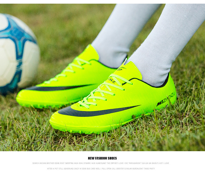 Cross-Border Couple's TF Broken Nail Artificial Lawn AG Long Nail Youth Student Competition Training Shoes Female Cross-Border Couple's TF Broken Nail Artificial Lawn AG Long Nail Youth Student Competition Training Shoes Female