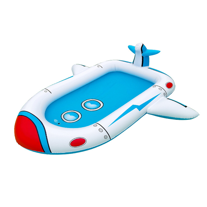 Amazon Children Outdoor Spray Pond Water Spray Mat PVC Inflatable Toys Paddling Pool Garden Lawn Inflatable toys