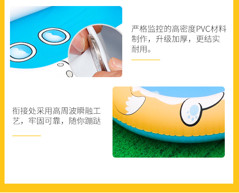 Amazon Children Outdoor Spray Pond Water Spray Mat PVC Inflatable Toys Paddling Pool Garden Lawn Inflatable toys