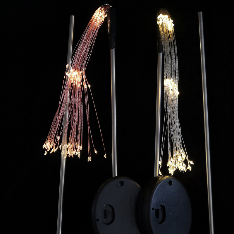 Solar Lawn Fireworks Lamp Dandelion Lighting Chain Outdoor Waterproof Christmas Decorative Lights