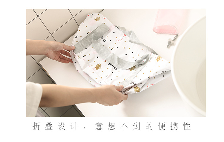 P. Travel Folding Bucket Bag Outdoor Travel Portable Waterproof Bag Large Capacity Portable Folding Waterproof Bag