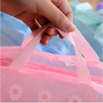 T wash gargle bag PVC waterproof travel wash gargle bag chrysanthemum printed waterproof bag travel manufacturers whole