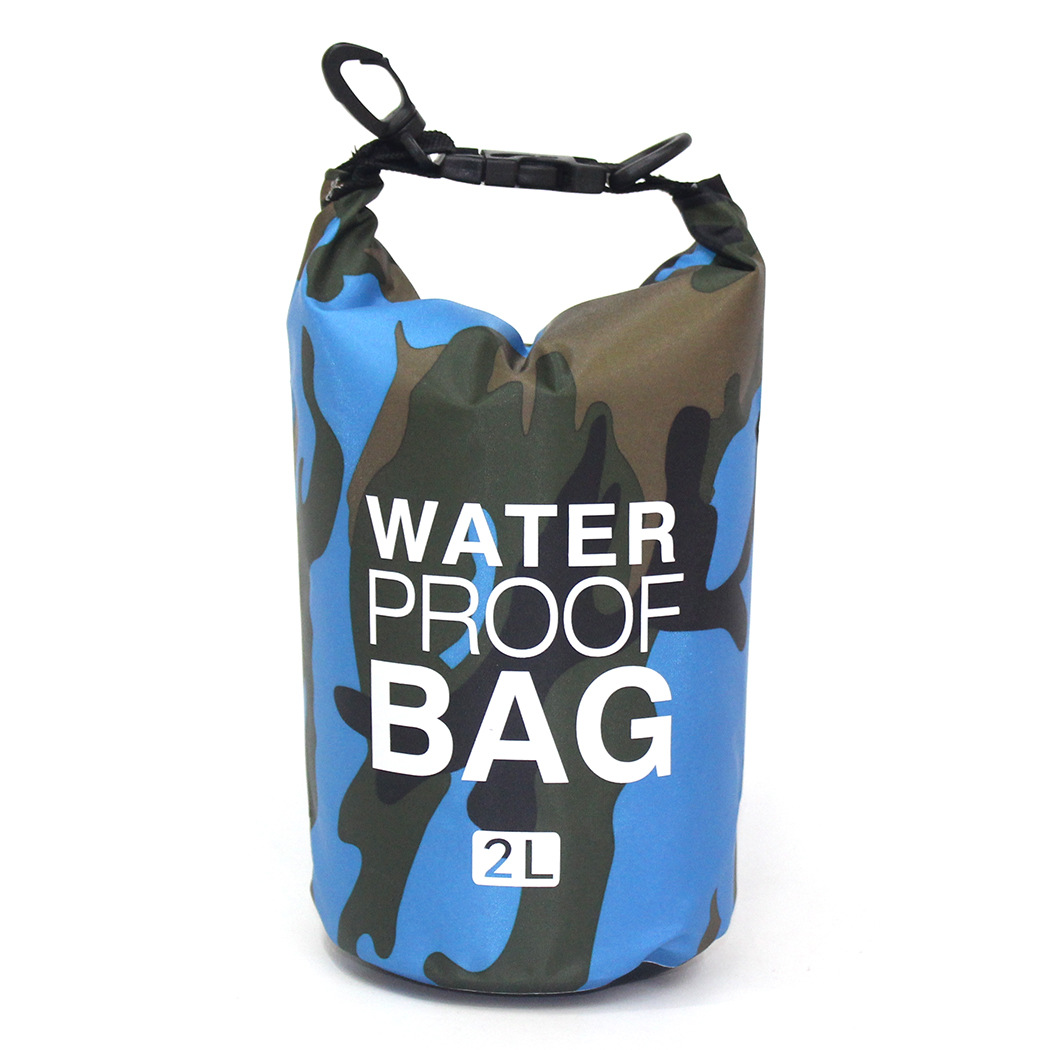 Polyester Waterproof Bag Shoulder Waterproof Bucket Bag Waterproof Bag Lightweight Drifting Bag Currently Available
