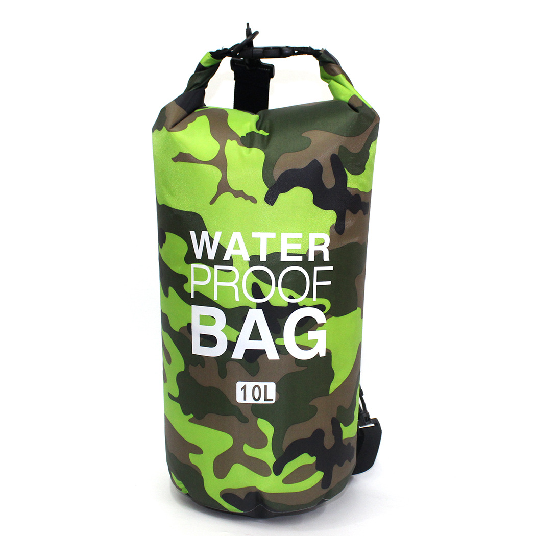 Polyester Waterproof Bag Shoulder Waterproof Bucket Bag Waterproof Bag Lightweight Drifting Bag Currently Available