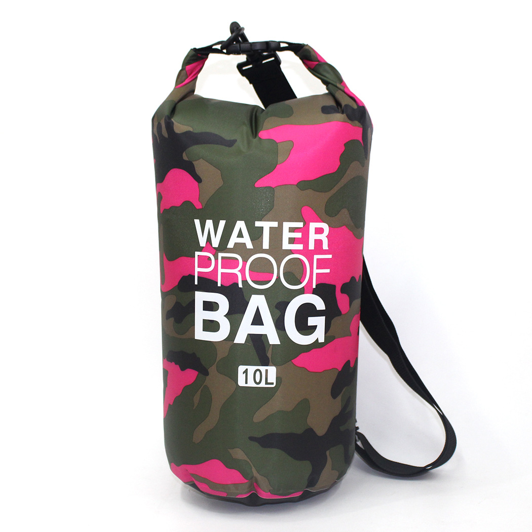 Polyester Waterproof Bag Shoulder Waterproof Bucket Bag Waterproof Bag Lightweight Drifting Bag Currently Available