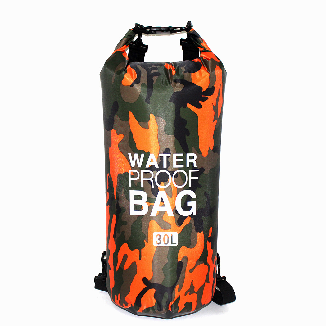 Polyester Waterproof Bag Shoulder Waterproof Bucket Bag Waterproof Bag Lightweight Drifting Bag Currently Available