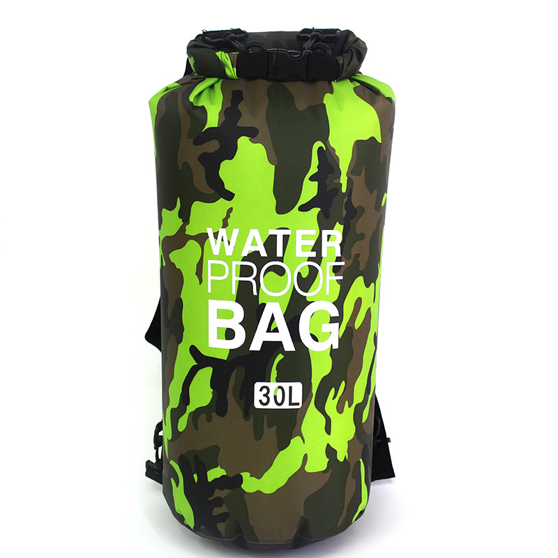 Polyester Waterproof Bag Shoulder Waterproof Bucket Bag Waterproof Bag Lightweight Drifting Bag Currently Available