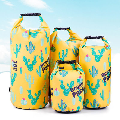 Polyester Waterproof Bag Shoulder Waterproof Bucket Bag Waterproof Bag Lightweight Drifting Bag Currently Available
