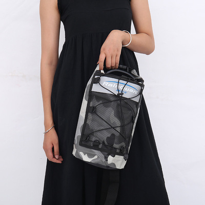 Polyester Waterproof Bag Shoulder Waterproof Bucket Bag Waterproof Bag Lightweight Drifting Bag Currently Available