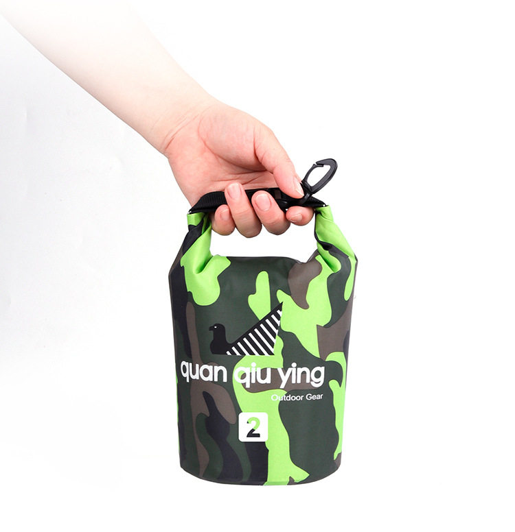 Polyester Waterproof Bag Shoulder Waterproof Bucket Bag Waterproof Bag Lightweight Drifting Bag Currently Available
