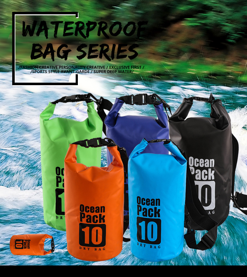 The street industrial park bag is called casket bag spot beach PVC clip net waterproof case bag