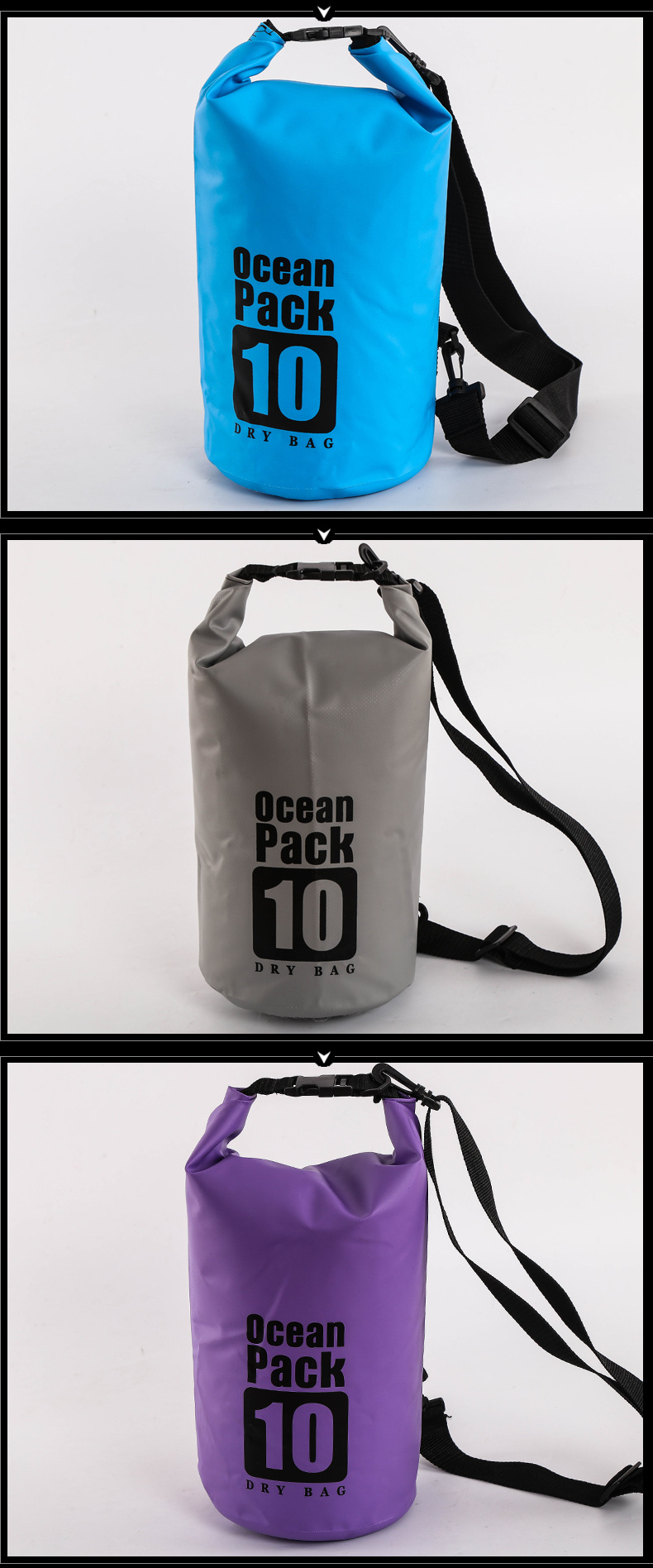 The street industrial park bag is called casket bag spot beach PVC clip net waterproof case bag