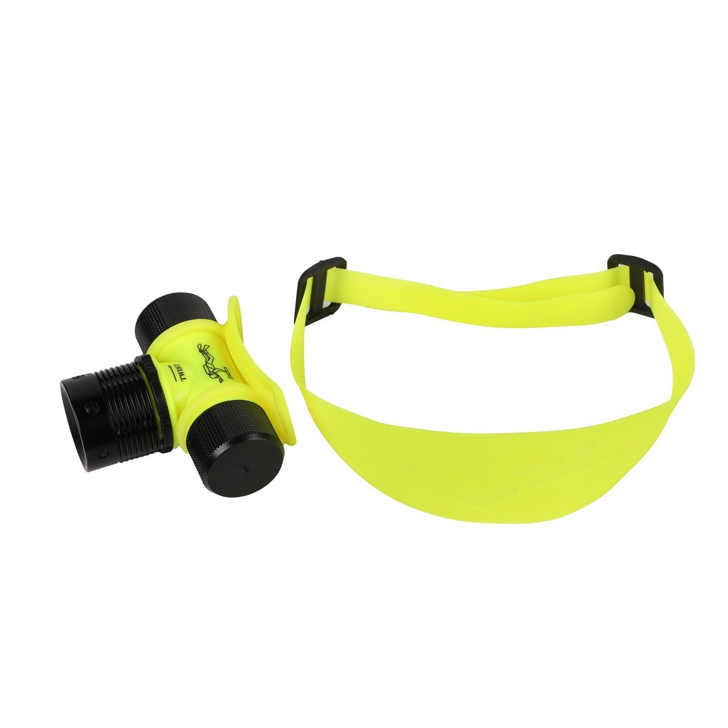 High power waterproof diving headlight strong focusing headlight outdoor camping light outdoor sport fishing light