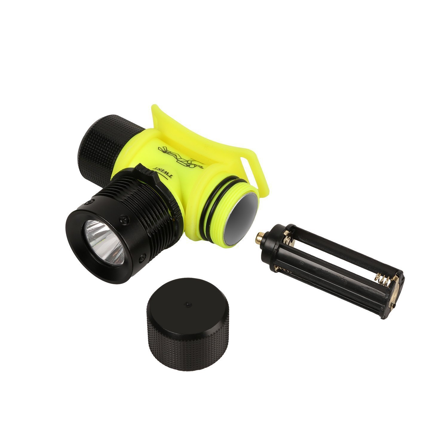 High power waterproof diving headlight strong focusing headlight outdoor camping light outdoor sport fishing light