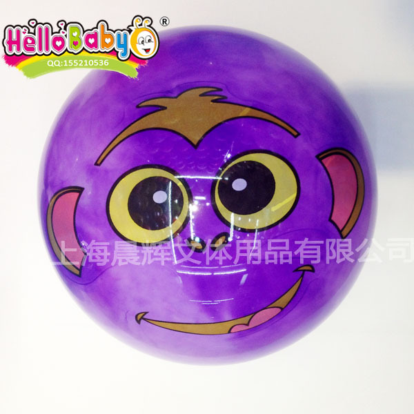 decal ball, stick ball with animal face mix, six designs mix, toys ball, popular PVC ball decal ball, stick ball with animal face mix, six designs mix, toys ball, popular PVC ball