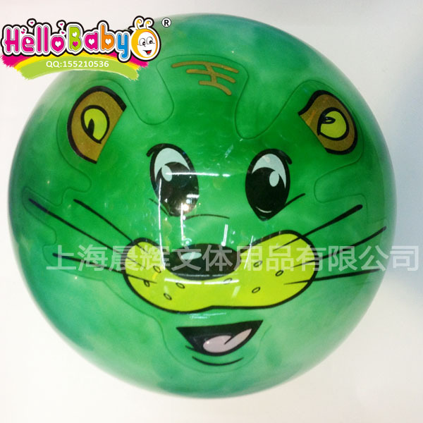 decal ball, stick ball with animal face mix, six designs mix, toys ball, popular PVC ball decal ball, stick ball with animal face mix, six designs mix, toys ball, popular PVC ball