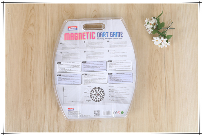 Magnetic plastic dart board for household safety darts for adult children