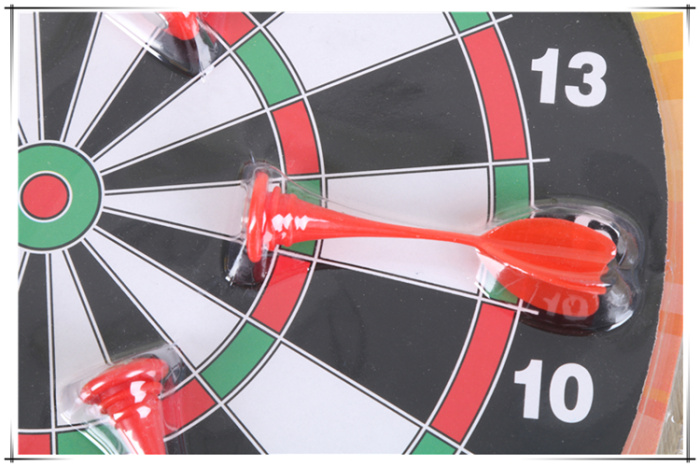 Magnetic plastic dart board for household safety darts for adult children