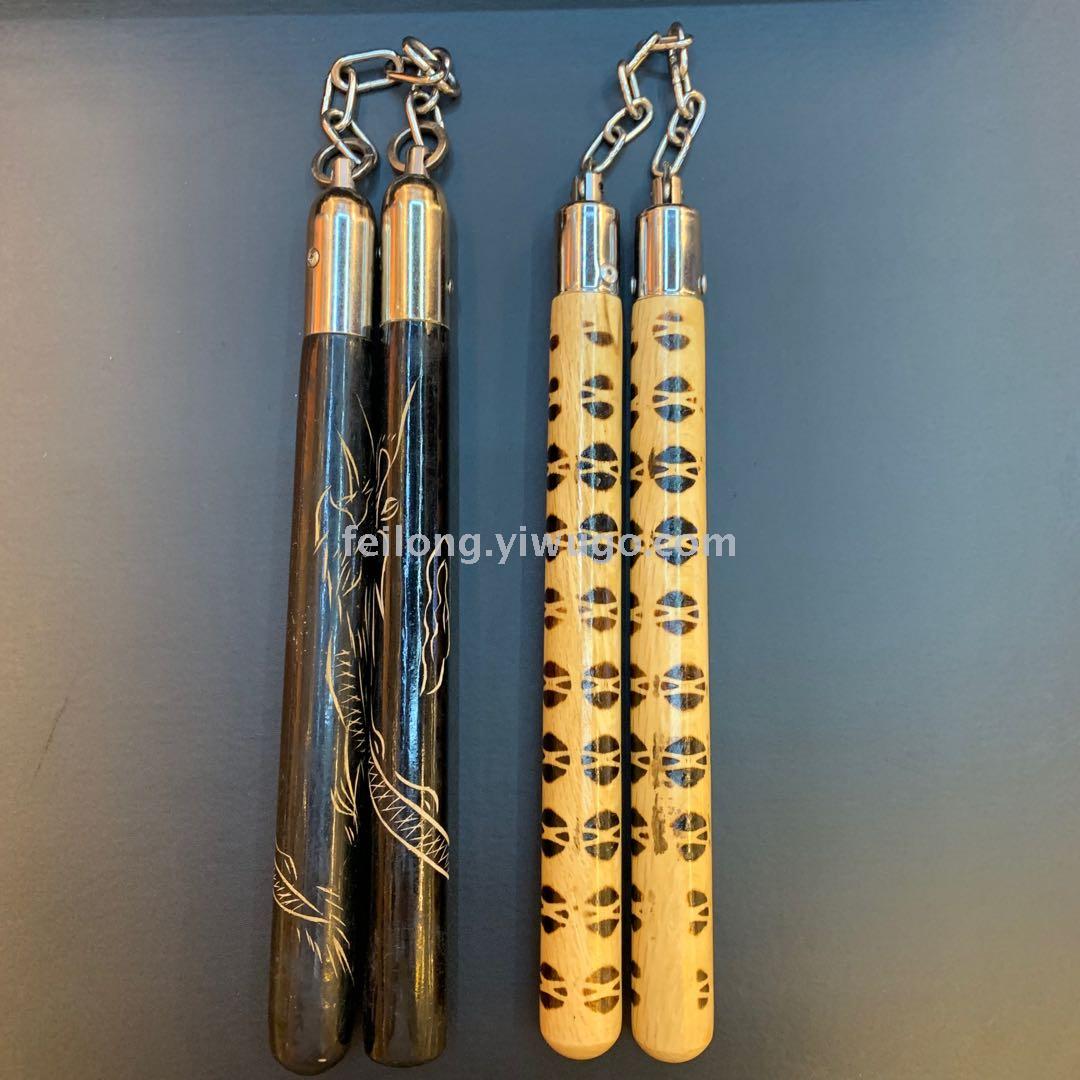 Nunchakus carved dragon nunchakus hot stamping nunchakus two section martial arts supplies martial arts equipment Nunchakus carved dragon nunchakus hot stamping nunchakus two section martial arts supplies martial arts equipment