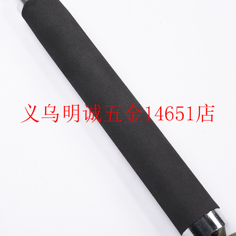 Sponge black three sections, swing rod, broken window implement, telescopic rod, nunchakus, sponge four section rod Sponge black three sections, swing rod, broken window implement, telescopic rod, nunchakus, sponge four section rod