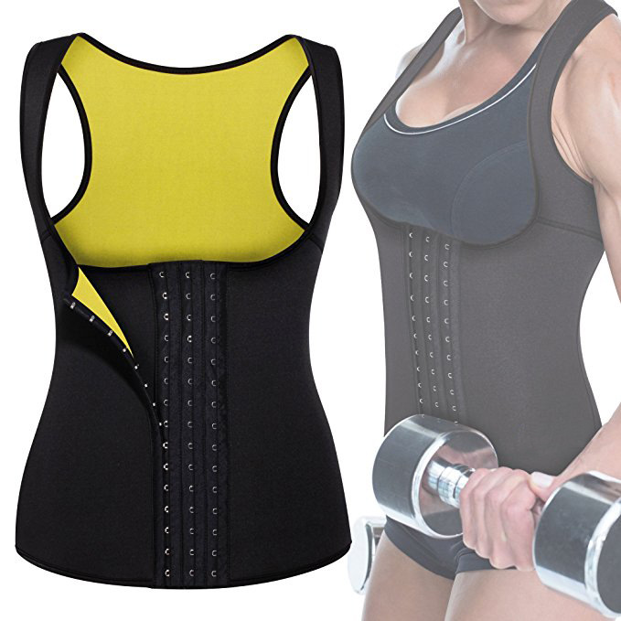 European and American Hot Selling Women's Body Shaping Push-up Vest Cross-Border Court Corset Neoprene Belly Coat
