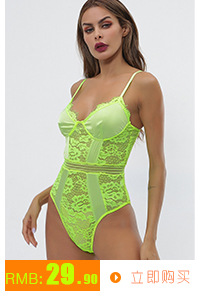 AliExpress 2019 Summer New Women's Sexy Lace Eyelashes Taste Push-up Underwear Bottoming One-Piece Suit 4048