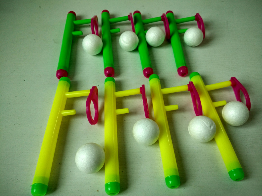 floating ball Blowing children to explore the lung capacity toys traditional floating balance foam blowing machine