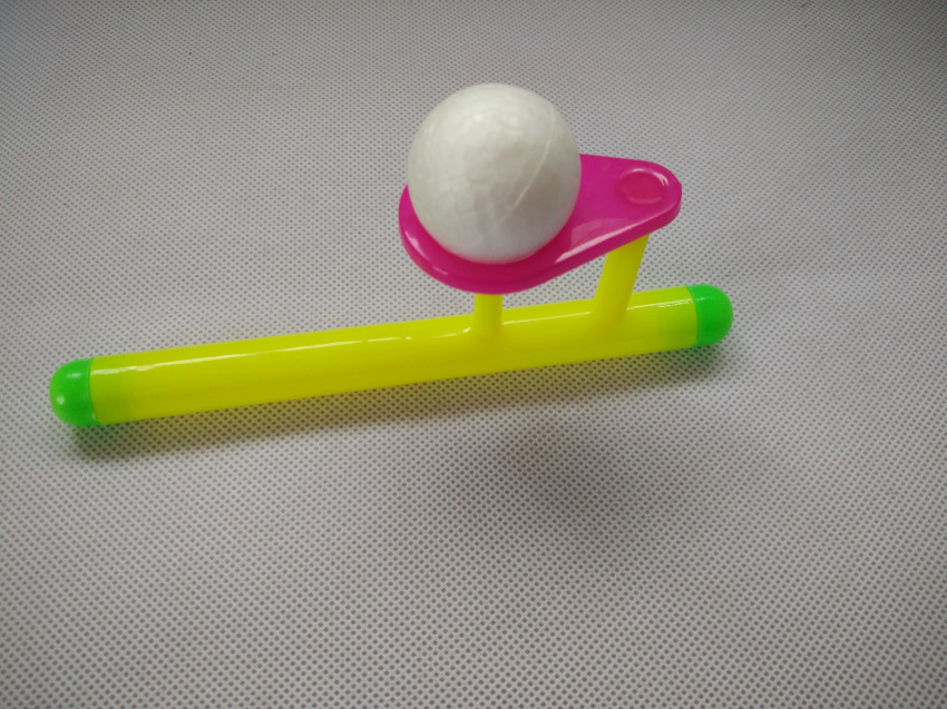 floating ball Blowing children to explore the lung capacity toys traditional floating balance foam blowing machine