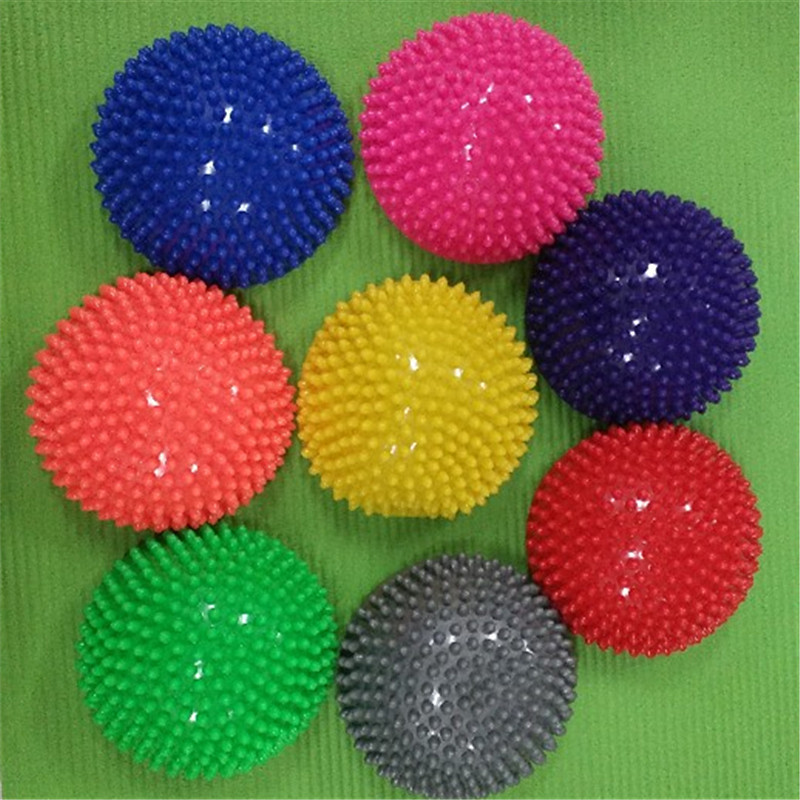 Equipment Hemisphere Massage Mat Balance Training Ball Massage Ball with Particles Durian Ball Fitness Yoga Ball
