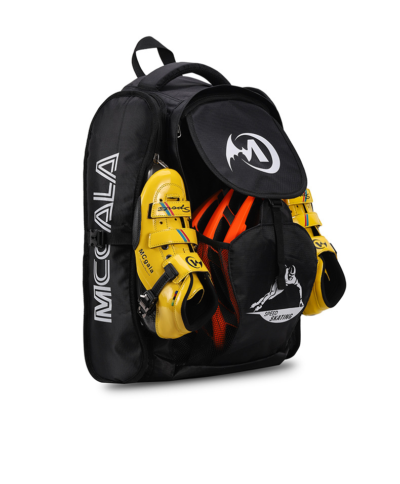 Cross-Border New Speed Skating Bag Ice Skates Backpack Waterproof Children Adult Storage Bag Roller Skating Bag