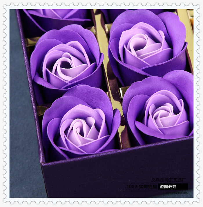 Happiness large square ferrero special rose soap flowers Happiness large square ferrero special rose soap flowers