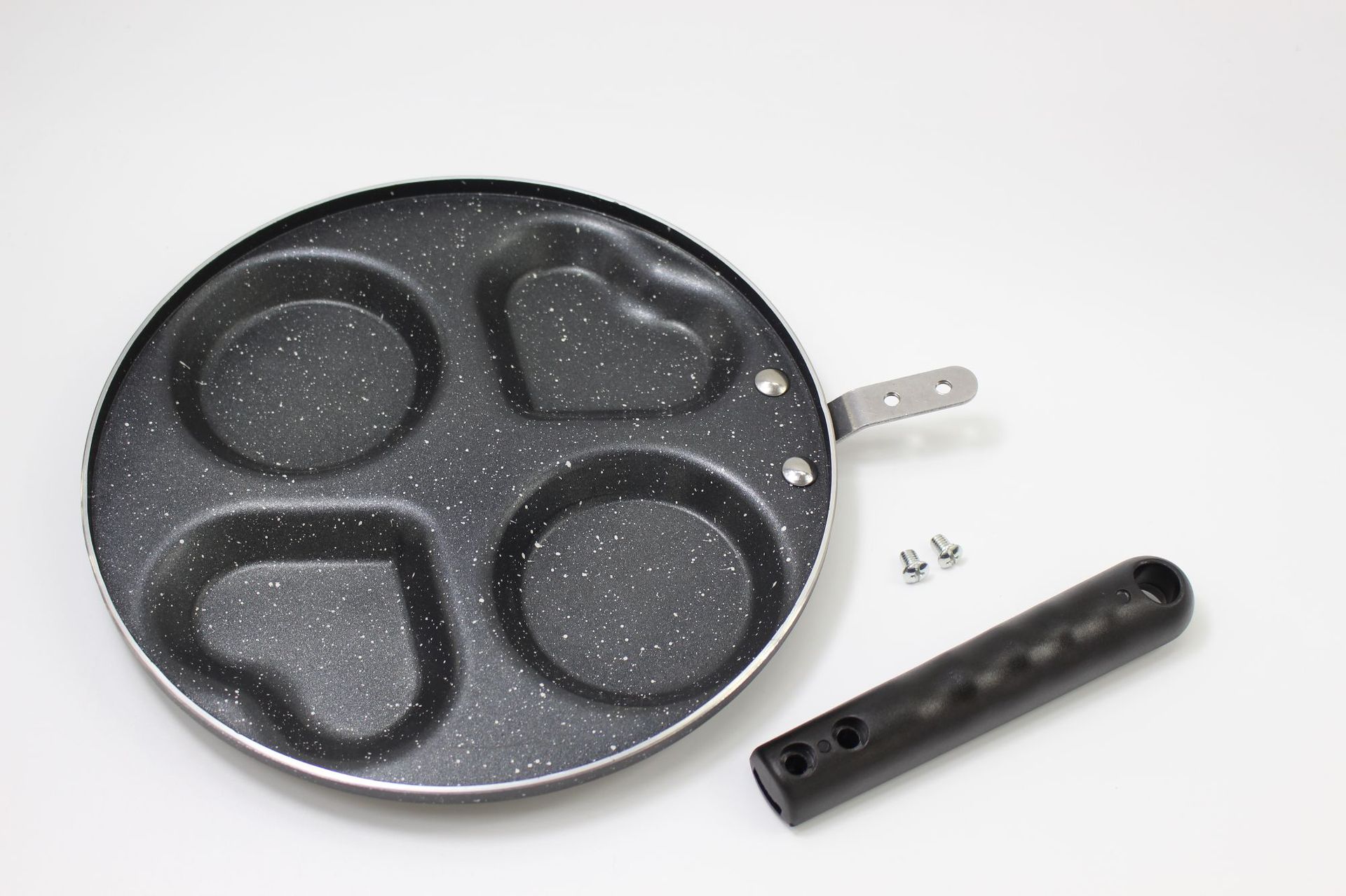 Stone Four Holes Egg Frying Pan Three Five Seven Holes Griddle Household NonStick Egg Dumplings Poached Egg Fry Pan