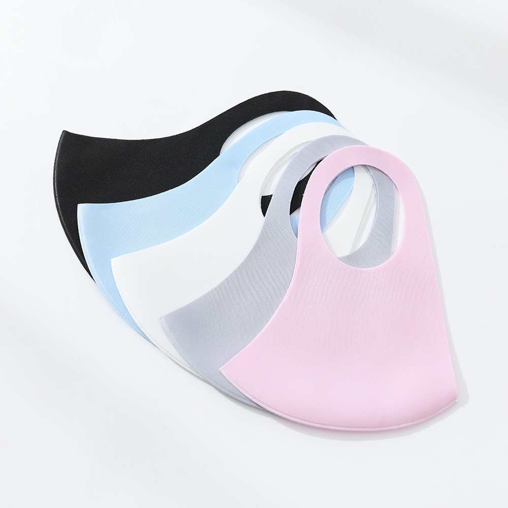 Ice cream mask polyurethane sponge mask Lu Han same style three - layer cloth mask mask face from local vendors