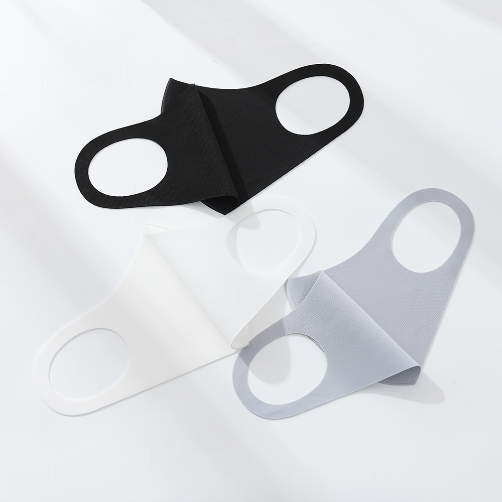Ice cream mask polyurethane sponge mask Lu Han same style three - layer cloth mask mask face from local vendors