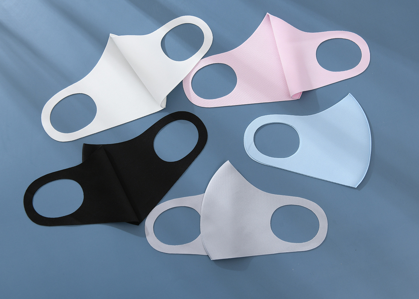 Ice cream mask polyurethane sponge mask Lu Han same style three - layer cloth mask mask face from local vendors