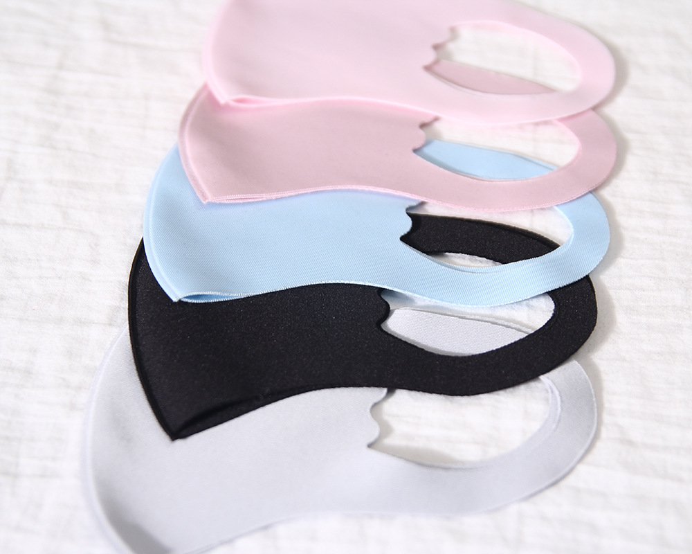 Ice cream mask polyurethane sponge mask Lu Han same style three - layer cloth mask mask face from local vendors