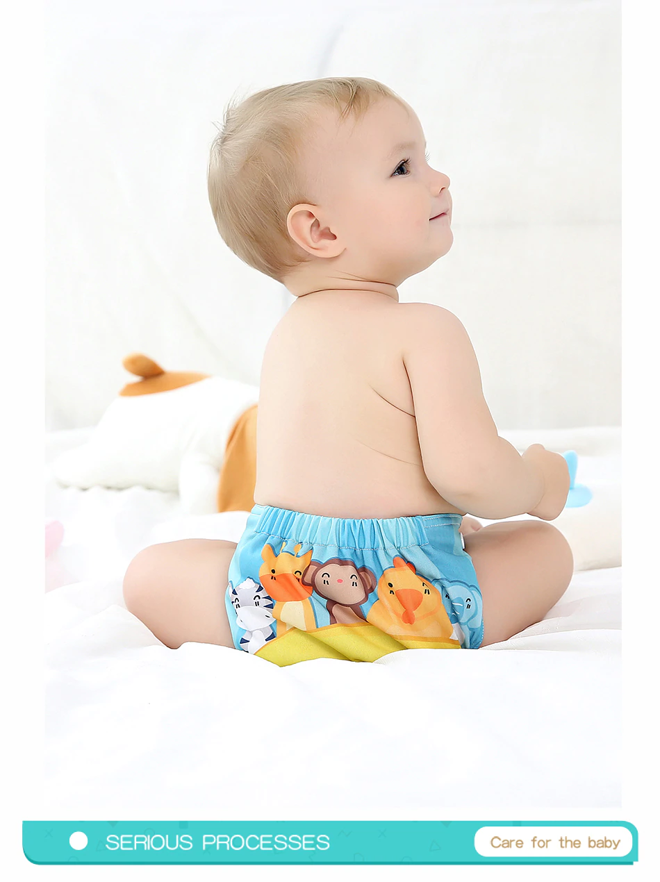 Happy flute 4pcsper set Washable Cloth Diaper Cover Adjustable Nappy Reusable Cloth Diapers Happy flute 4pcsper set Washable Cloth Diaper Cover Adjustable Nappy Reusable Cloth Diapers