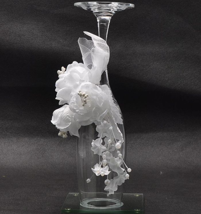 The wine cup of champagne handmade DIY Crystal Wedding Toast cup cup goblet of shipping The wine cup of champagne handmade DIY Crystal Wedding Toast cup cup goblet of shipping