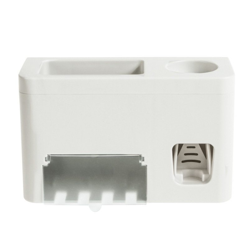Tooth Glass Toothpaste Squeeze Set Wall-Mounted Toothbrush Holder Tooth-Cleaners Storage Rack Lazy Toothpaste Squeezer