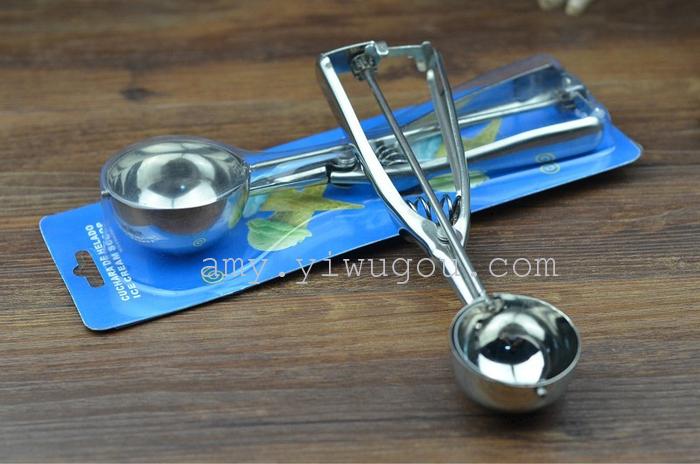 5CM high quality ice-cream spoon stainless steel ice cream scoop of ice cream spoon stainless steel ice cream scoop