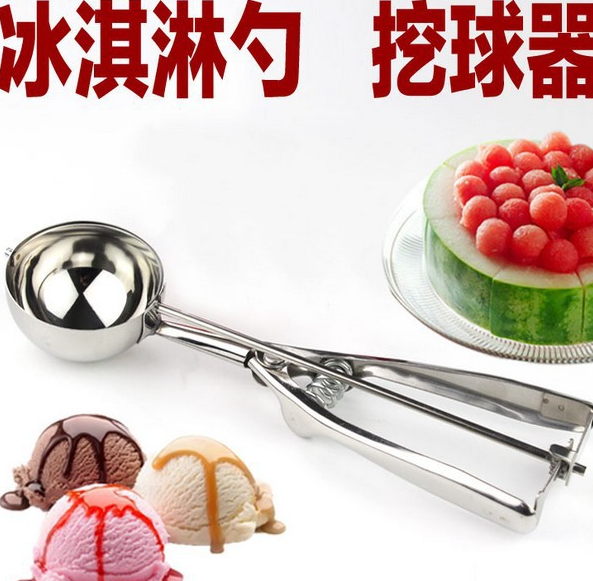 Stainless Steel Ice-Cream Spoon Ice-Cream Spoon Ice Cream Spoon Ball Scoop Melon Baller Ball Player Stainless Steel Ice-Cream Spoon Ice-Cream Spoon Ice Cream Spoon Ball Scoop Melon Baller Ball Player