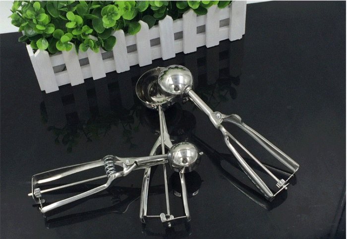 Stainless steel ice cream scoop melon baller scoop of ice-cream and fruits to dig ice cream scoop Stainless steel ice cream scoop melon baller scoop of ice-cream and fruits to dig ice cream scoop