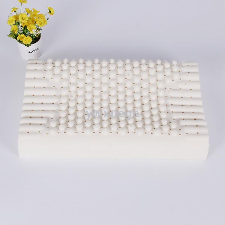 Ywxuege fine Thailand natural latex pillow granule massage rubber pillow core memory pillow.