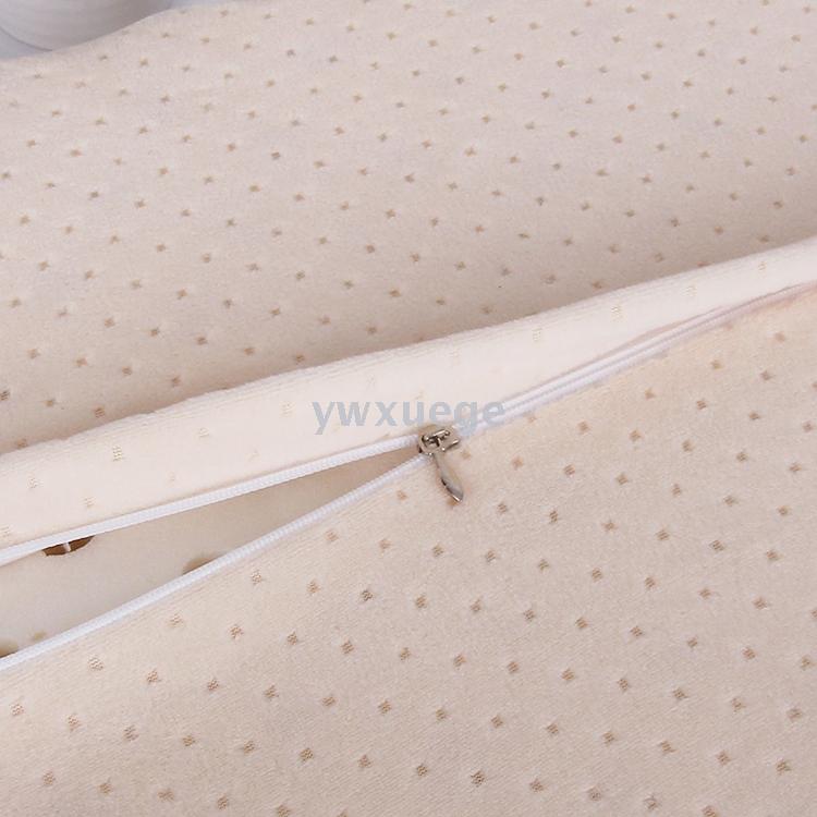 Ywxuege fine Thailand natural latex pillow granule massage rubber pillow core memory pillow.
