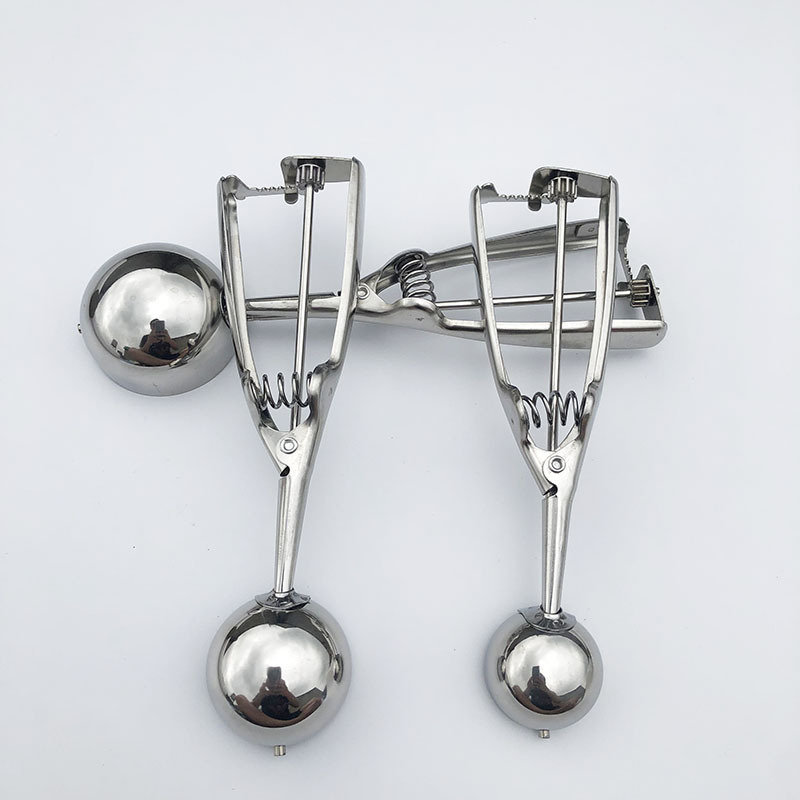 Stainless Steel Ice Cream Spoon Ice-Cream Spoon Ice Cream Spoon Melon Baller Fruit Scoop Popsickle Stick Tableware Spot Stainless Steel Ice Cream Spoon Ice-Cream Spoon Ice Cream Spoon Melon Baller Fruit Scoop Popsickle Stick Tableware Spot
