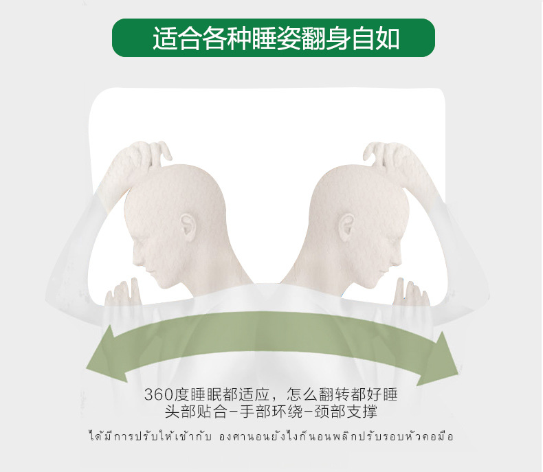 Thailand natural memory latex pillow latex pillow manufacturers direct selling wholesale Thailand natural memory latex pillow latex pillow manufacturers direct selling wholesale