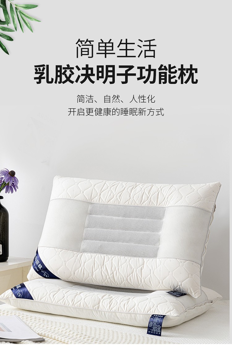 Foreign Trade Pillow Ketsumeishi Latex Pillow Core Hotel Pillow Inner Health Care Pillow Core