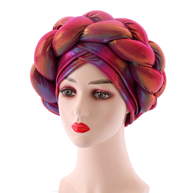 AliExpress Amazon Cross-Border New Muslim Hooded Cap Africa Woven Hat Turban Wrap Hat