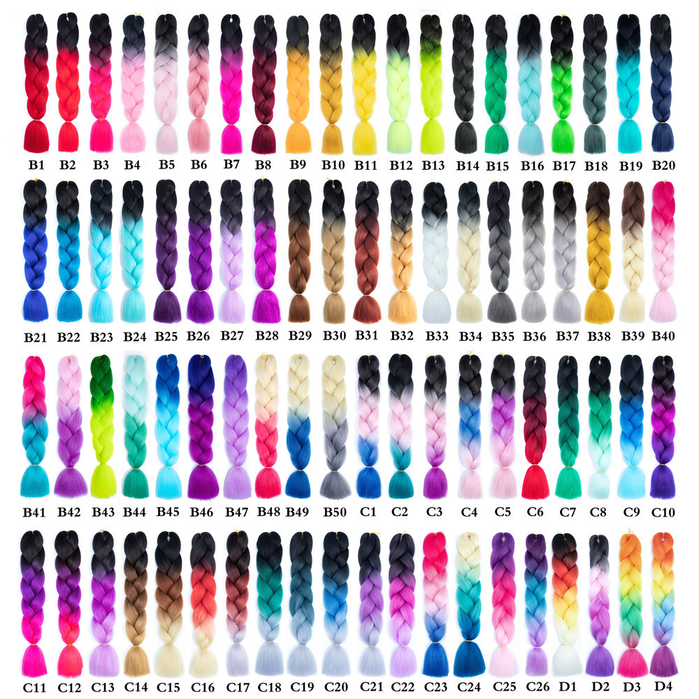 Wig Africa Dreadlocks, Gradient Color Fiber Big Braid, Twist Bo Braid Xuchang Factory Direct Sales